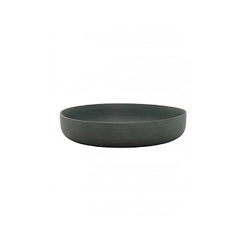 Кашпо Pottery Pots Refined eav low XS размер pine green  Диаметр — 30 см