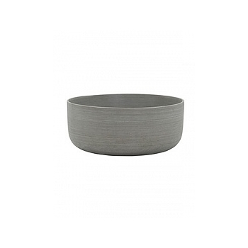 Кашпо Pottery Pots Refined eav XS размер clouded grey, серого цвета  Диаметр — 27 см