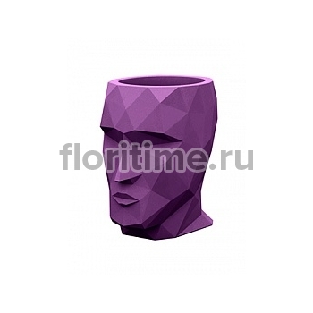 Кашпо Vondom Adan basic purple Длина — 17 см Высота — 18 см