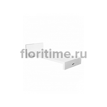 Лежак Fiberstone jan des bouvrie glossy white, белого цвета lounger Длина — 207 см  Высота — 55 см