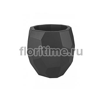 Кашпо Elho Pure® edge anthracite, цвет антрацит диаметр - 40 см высота - 38 см