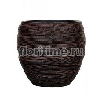 Кашпо Capi nature vase elegant i loop brown