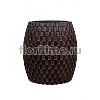 Кашпо Capi nature vase elegant wide i wave brown