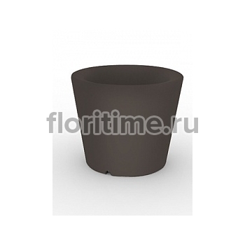 Кашпо Otium olla brown, коричнево-бурого цвета диаметр - 47 см высота - 40 см