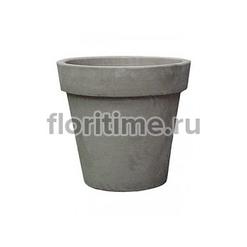 Кашпо Nieuwkoop Terra cotta, терракотового цвета flowerpot grey, серого цвета (handmade) диаметр - 80 см высота - 74 см