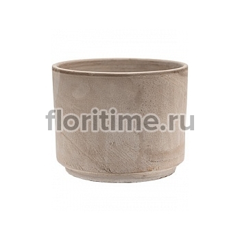 Кашпо Nieuwkoop Terra cotta, терракотового цвета flowerpot grey, серого цвета диаметр - 25 см высота - 21 см