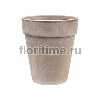 Кашпо Nieuwkoop Terra cotta, терракотового цвета flowerpot grey, серого цвета диаметр - 36 см высота - 40 см