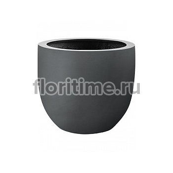 Кашпо Nieuwkoop D-lite (argento) egg pot anthracite, цвет антрацит диаметр - 45 см высота - 38 см