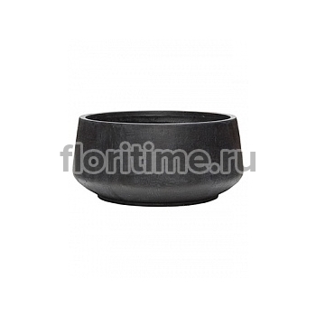 Кашпо Nieuwkoop Raindrop bowl black, чёрного цвета диаметр - 55 см высота - 26 см