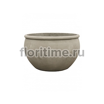 Кашпо Nieuwkoop Empire (grc) bowl grey, серого цвета диаметр - 112 см высота - 65 см
