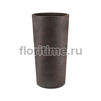 Кашпо Nieuwkoop Grigio vase tall rusty, ржавая фактура iron-фактура под бетон диаметр - 47 см высота - 90 см