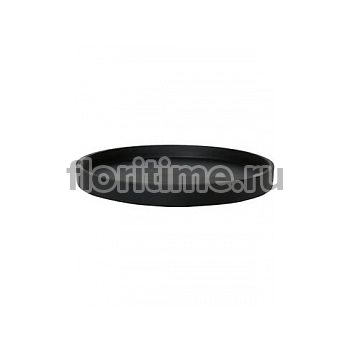 Поддон Fiberstone saucer round XS размер black, чёрного цвета диаметр - 33 см высота - 4 см