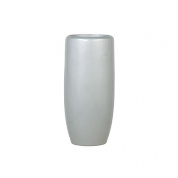 Кашпо Callisto Vase, пластик, серебряный