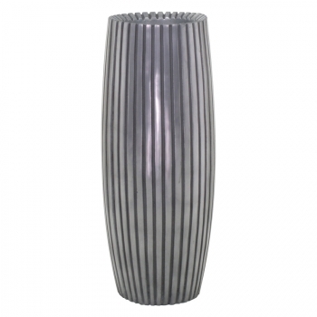 Кашпо LINES Vase, стекловолокно