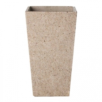 Кашпо Concretika Conic Sandstone, цемент, песчаник
