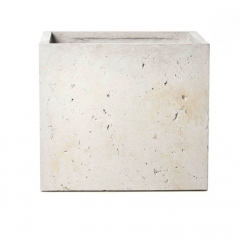 Кашпо Concretika Cube Concrete Cloud, цемент, облачно-серый