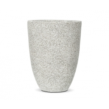 Кашпо Capi Nature Vase Elegant Low Brix, Ivory