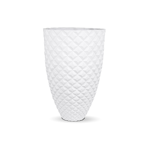 Кашпо Capi lux heraldry vase elegant, white