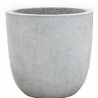 Кашпо Capi Lux egg planter 4-й размер light grey, серый, светло-серый