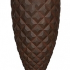 Кашпо Capi Lux heraldry vase elegant 1-й размер rust