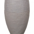 Кашпо Capi Tutch row nl vase vase elegant deLuxe grey, серый