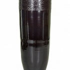 Ваза Fleur Ami Glaze vase platin-black, чёрного цвета, платино-чёрный цвет hammered