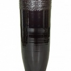 Кашпо Fleur Ami Glaze planter platin-black, чёрного цвета, платино-чёрный цвет hammered