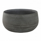 Кашпо Nieuwkoop Indoor pottery bowl esra mystic grey, серого цвета