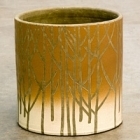 Ваза Nieuwkoop Indoor pottery vase farmstead antique bronze, бронзового цвета