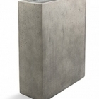 Кашпо Nieuwkoop D-lite high box L размер natural-фактура бетон
