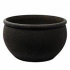Кашпо Nieuwkoop Empire (grc) bowl black, чёрного цвета