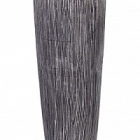 Кашпо Nieuwkoop Twist vase black, чёрного цвета