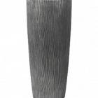 Кашпо Nieuwkoop Twist vase под цвет серебра