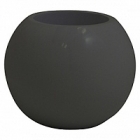 Кашпо Nieuwkoop Premium globe quartz grey, серого цвета
