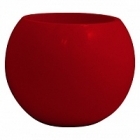 Кашпо Nieuwkoop Premium globe ruby red, красного цвета
