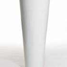 Кашпо Nieuwkoop Jaru white, белого цвета vase white, белого цвета lacquer