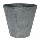Кашпо Artstone claire pot grey, серого цвета Диаметр — 27 см