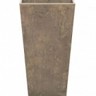 Кашпо Artstone ella vase brown, коричнево-бурого цвета Длина — 26 см