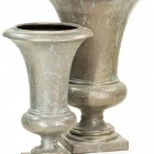 Ваза Fleur Ami Amphora verdrigris-bronze, бронзового цвета  Диаметр — 52 см