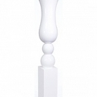 Ваза Fleur Ami Foyer white, белого цвета  Диаметр — 45 см