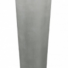 Кашпо Fleur Ami Conical planter grey, серого цвета  Диаметр — 46 см