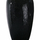 Кашпо Fleur Ami One black, чёрного цвета  Диаметр — 52 см