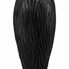 Кашпо Fleur Ami River black, чёрного цвета  Диаметр — 38 см