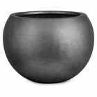 Кашпо Fleur Ami Royal bowl titanium grey, серого цвета  Диаметр — 60 см