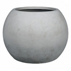 Кашпо Fleur Ami Globe grey, серого цвета  Диаметр — 80 см