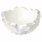 Кашпо Fleur Ami Shell mother of pearl white, белого цвета  Диаметр — 60 см
