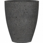 Кашпо Pottery Pots Eco-line ben l, laterite grey, серого цвета  Диаметр — 47 см