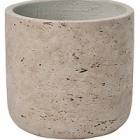 Кашпо Pottery Pots Eco-line charlie S размер grey, серого цвета washed  Диаметр — 15 см