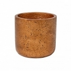 Кашпо Pottery Pots Eco-line charlie S размер metalic copper  Диаметр — 15 см