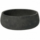 Кашпо Pottery Pots Eco-line eileen S размер black, чёрного цвета washed  Диаметр — 24 см